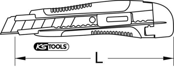 KS TOOLS Резец, кабельный нож 907.2180